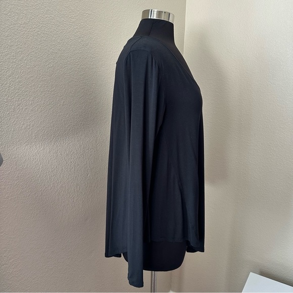 Lululemon Silk Blend Asymmetrical Long Sleeve Tunic Top - Picture 7 of 14